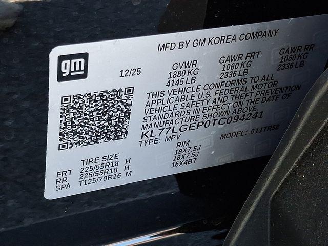 2026 Chevrolet Trax FWD 1RS
