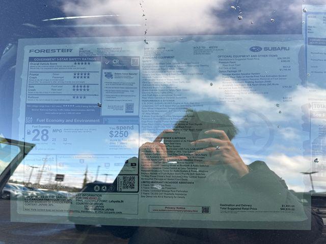 2026 Subaru Forester Sport