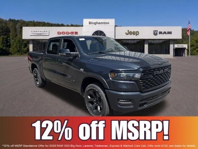 2026 Ram 1500 Big Horn Crew Cab 4x4 57 Box for sale in Binghamton, NY