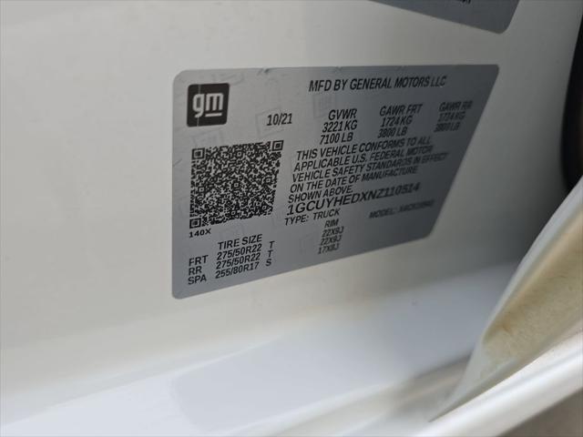2022 Chevrolet Silverado 1500 4WD Crew Cab Short Bed High Country