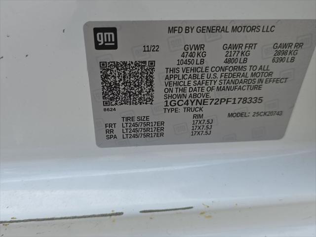2023 Chevrolet Silverado 2500HD 4WD Crew Cab Standard Bed LT