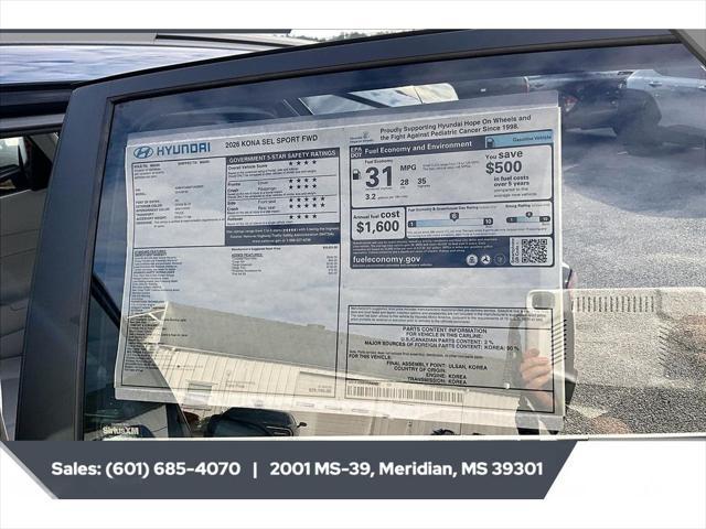 2026 Hyundai Kona SEL Sport
