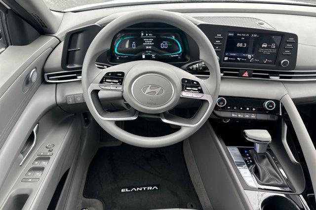 2026 Hyundai Elantra Hybrid Blue