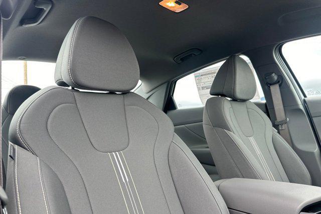 2026 Hyundai Elantra Hybrid Blue