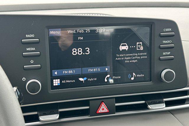 2026 Hyundai Elantra Hybrid Blue