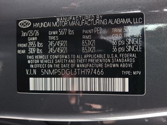 2026 Hyundai Santa Fe Calligraphy