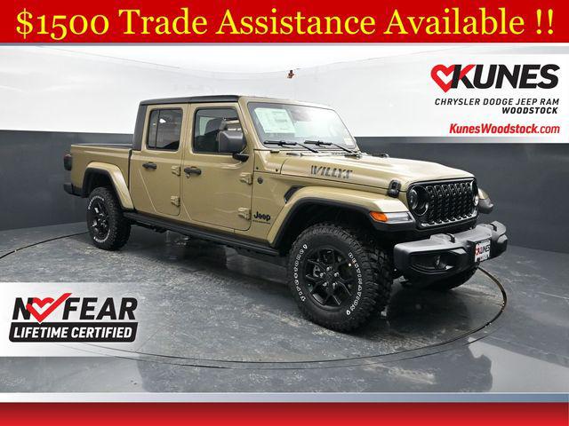 2026 Jeep Gladiator GLADIATOR WILLYS 4X4