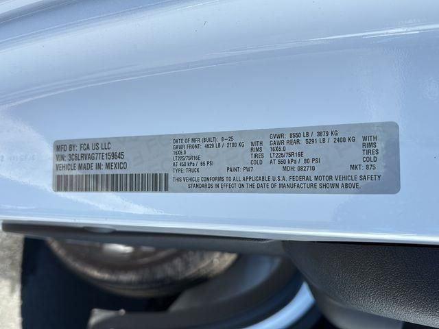 2026 Ram ProMaster Cargo Van Tradesman Low Roof 136" WB w/Pass Seat