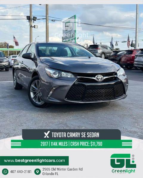 2017 Toyota Camry SE