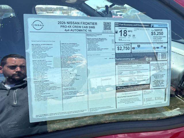 2026 Nissan Frontier Crew Cab PRO-4X 4x4