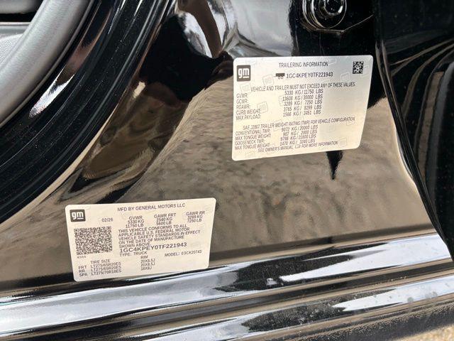 2026 Chevrolet Silverado 2500HD Crew Cab, Standard Bed, LTZ, 4WD