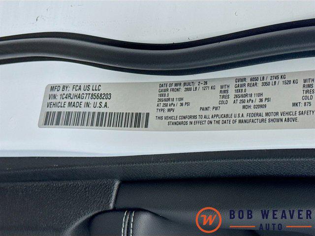 2026 Jeep Grand Cherokee Altitude 4x4