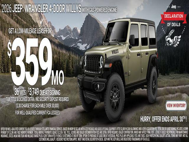 2026 Jeep Wrangler Willys