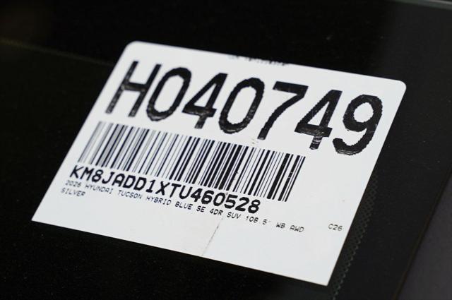 2026 Hyundai Tucson Hybrid Blue SE