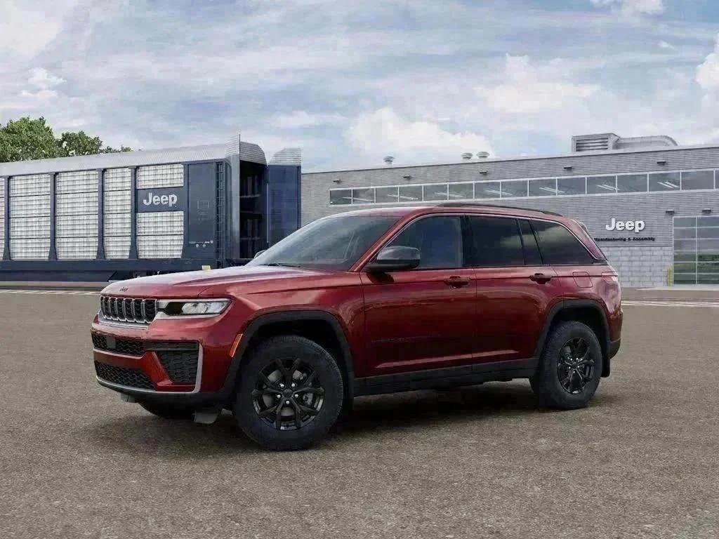 New 2026 Velvet Red Pearl-Coat Exterior Paint Jeep Laredo Altitude image 2