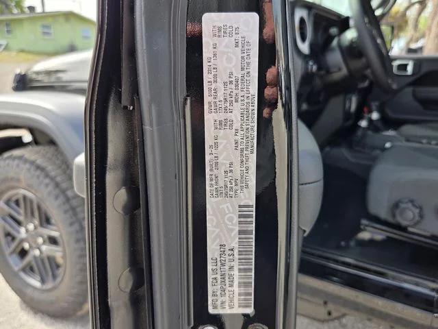 2026 Jeep Wrangler Sport S