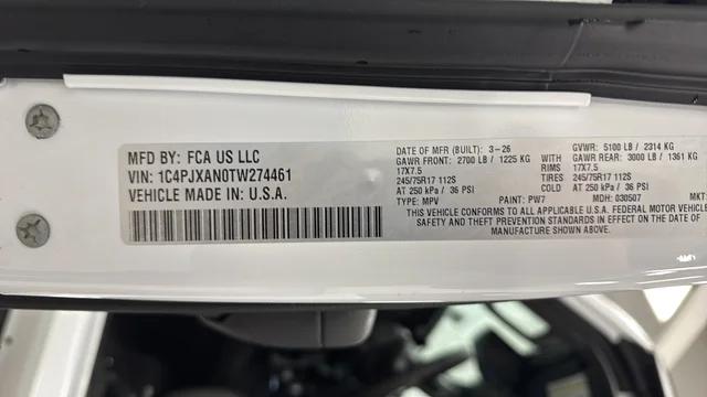 2026 Jeep Wrangler Sport S