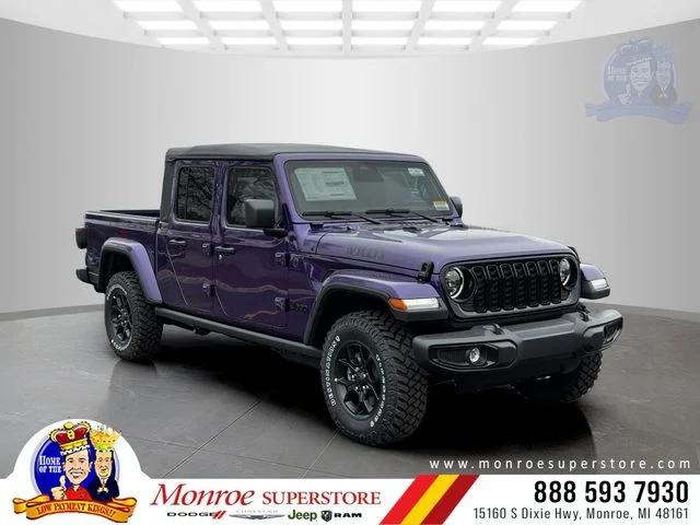 2026 Jeep Gladiator GLADIATOR WILLYS 4X4 2026 Jeep Gladiator GLADIATOR WILLYS 4X4