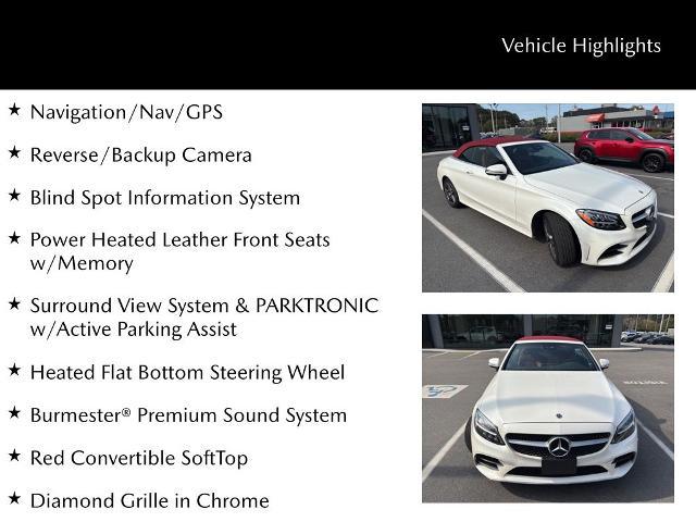 2023 Mercedes-Benz C-CLASS C 300 4MATIC Cabriolet