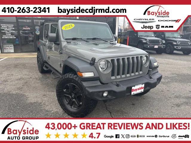 2018 Jeep Wrangler Unlimited Sport S 4x4