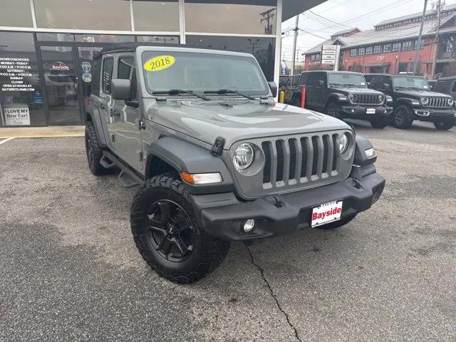 2018 Jeep Wrangler Unlimited Sport S 4x4