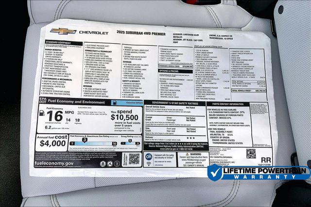 2025 Chevrolet Suburban 4WD Premier