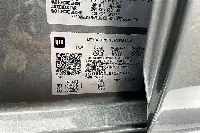 2026 GMC Sierra 1500 Crew Cab, Short Bed, Denali, 4WD