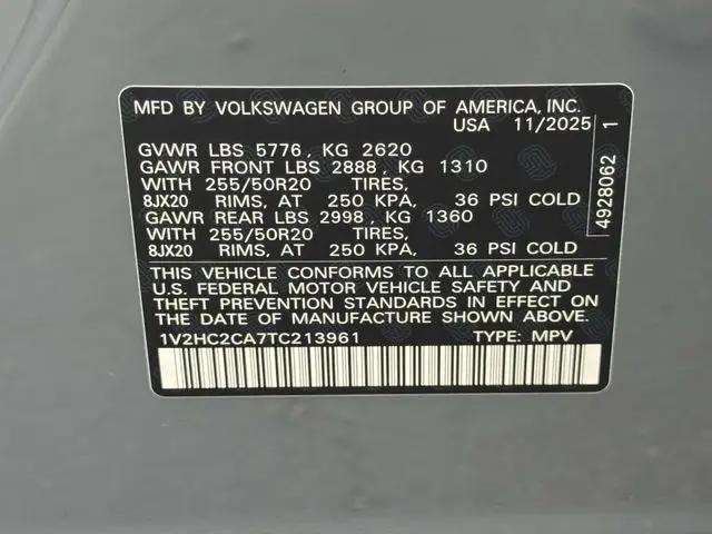 2026 Volkswagen Atlas Cross Sport SE with Technology