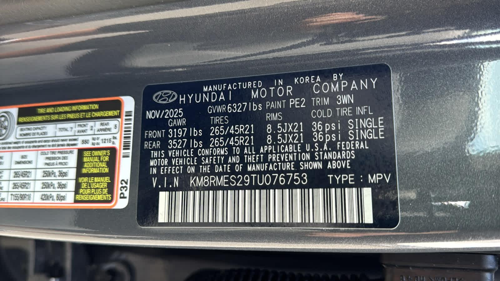 New 2026 Ecotronic Gray Pearl Hyundai Calligraphy AWD image 60