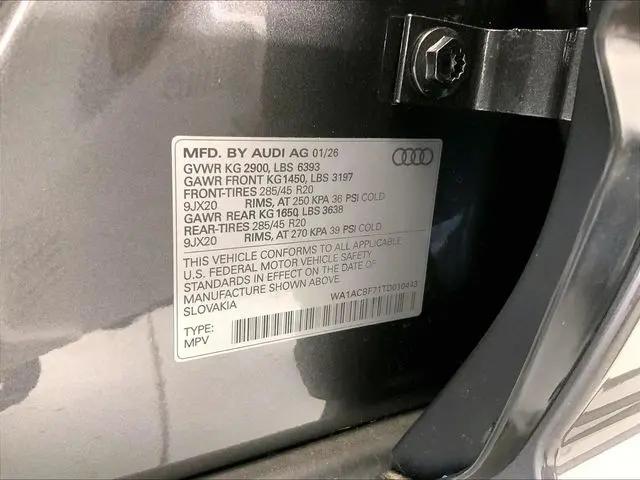 2026 Audi Q7 Premium 45 TFSI quattro tiptronic