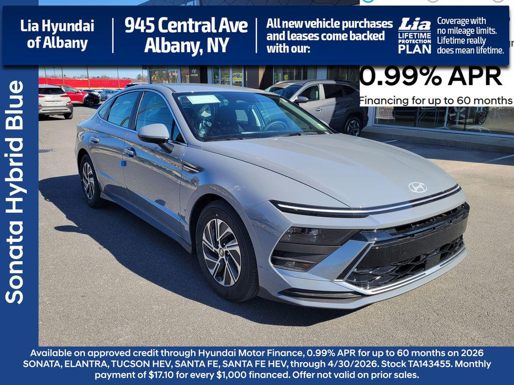 2026 Hyundai Sonata Hybrid Blue