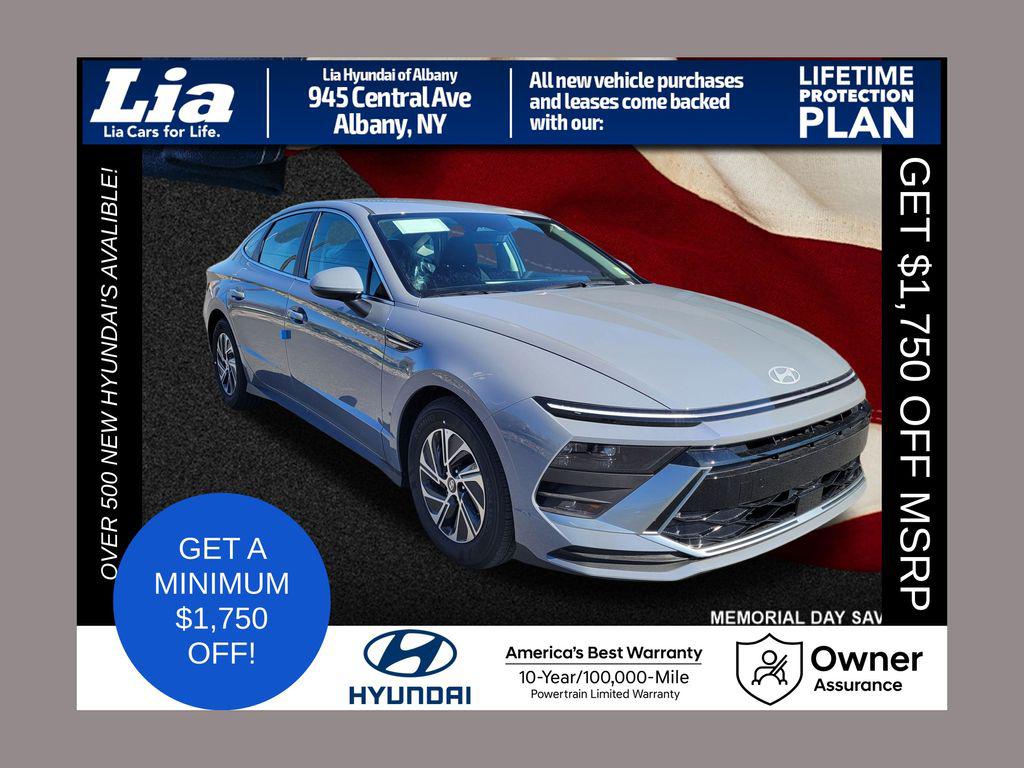 2026 Hyundai Sonata Hybrid Blue