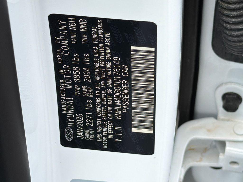 New 2026 White HYUNDAI SEL Sport image 33
