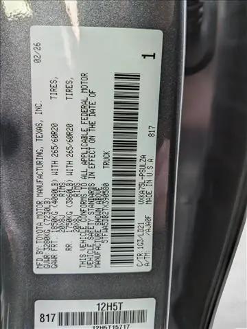 2026 Toyota Tundra Limited CrewMax 5.5' Bed