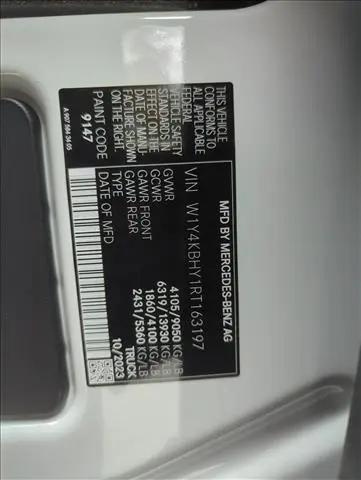 2024 Mercedes-Benz Sprinter 2500 Standard Roof 4-Cyl Diesel