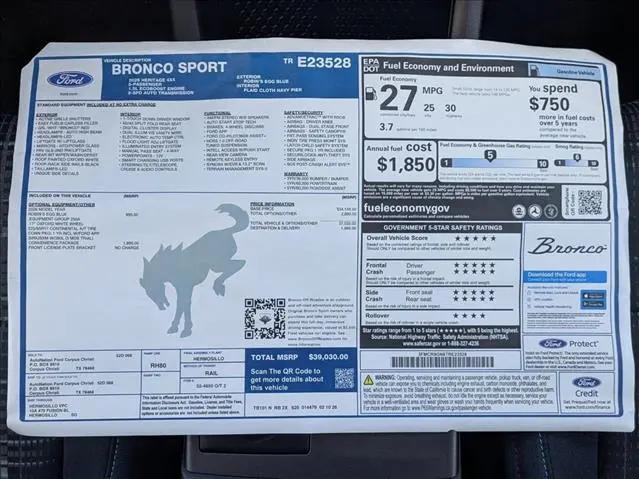 2026 Ford Bronco Sport Heritage