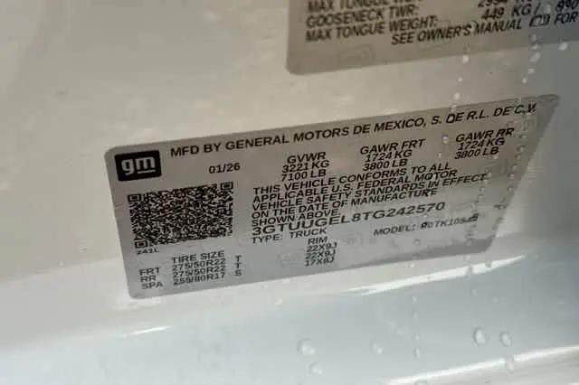 2026 GMC Sierra 1500 Crew Cab, Short Bed, Denali, 4WD