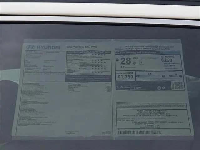 2026 Hyundai Tucson SEL