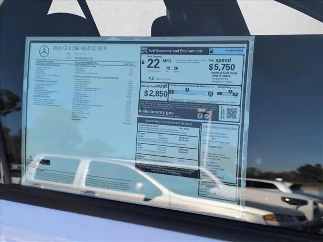 2026 Mercedes-Benz GLE GLE 350 GLE 350