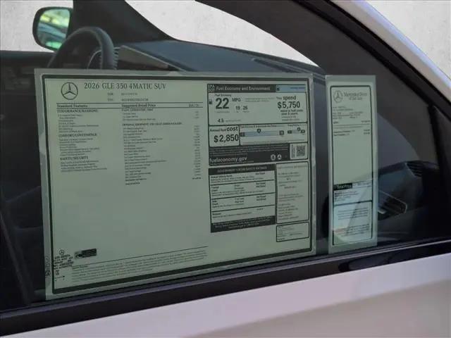 2026 Mercedes-Benz GLE GLE 350 GLE 350