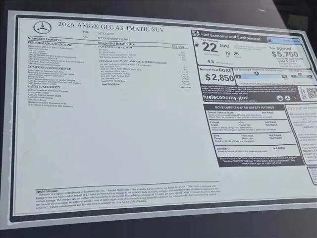 2026 Mercedes-Benz GLC 4MATIC
