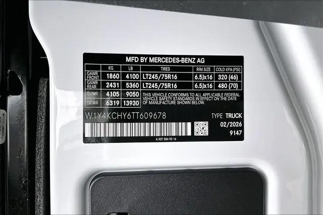 2026 Mercedes-Benz Sprinter 2500 High Roof 4-Cyl Diesel