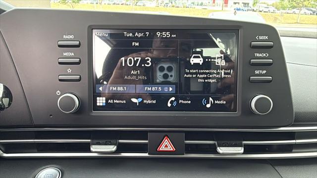 2026 Hyundai Elantra Hybrid Blue