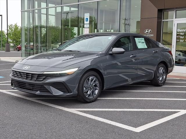 2026 Hyundai Elantra Hybrid Blue