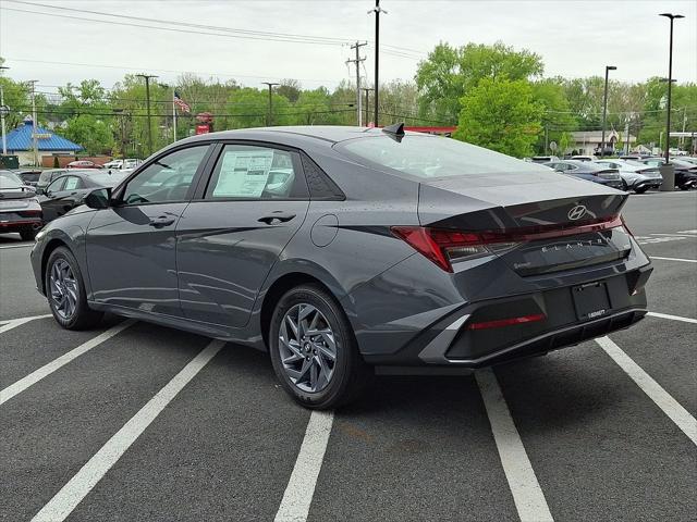 2026 Hyundai Elantra Hybrid Blue