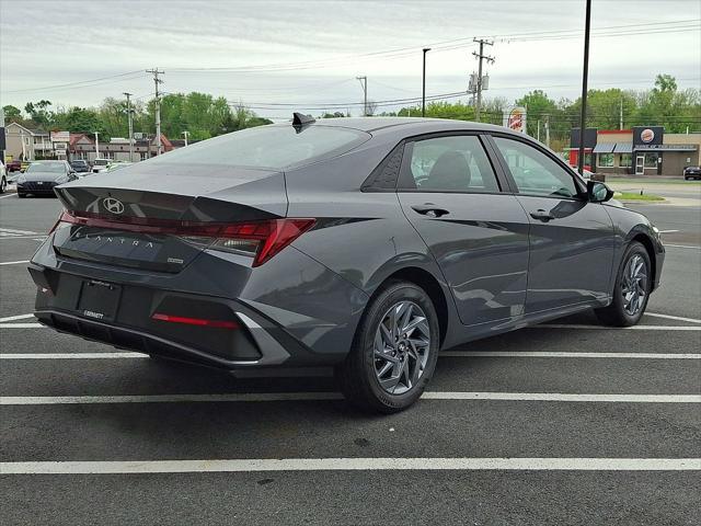2026 Hyundai Elantra Hybrid Blue
