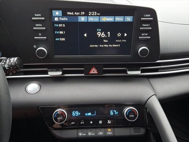2026 Hyundai Elantra Hybrid Blue