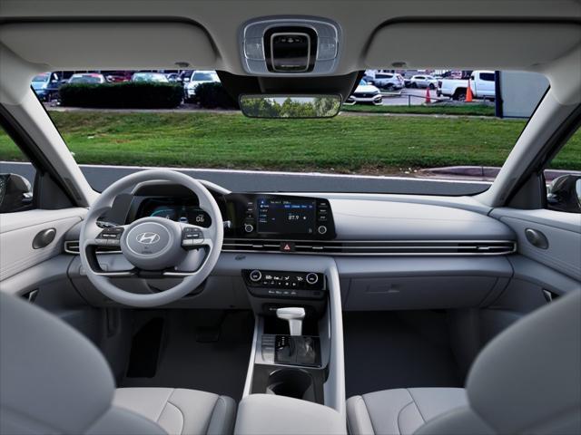 2026 Hyundai Elantra Hybrid Blue