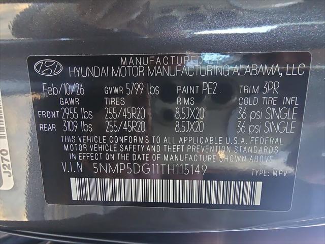 2026 Hyundai Santa Fe Hybrid Calligraphy