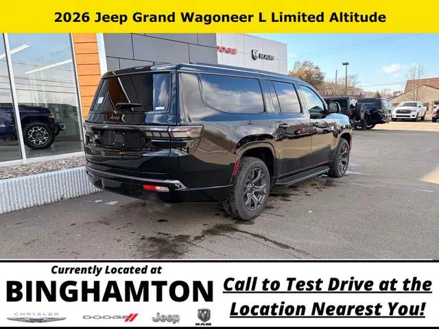 2026 Jeep Grand Wagoneer L Limited Altitude 4x4